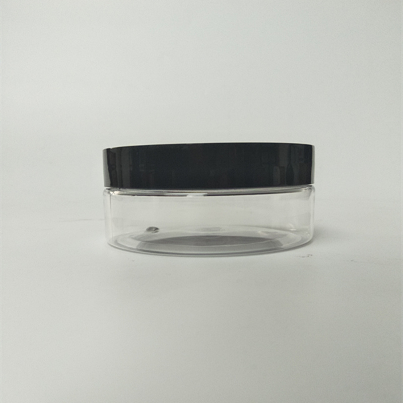 150ml 5oz Plastic PET Jar Wide Mouth Jar with Lides
