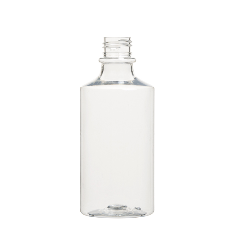 250ml 8oz Clear Plastic PET Cylinder Bottles Shampoo Bottles