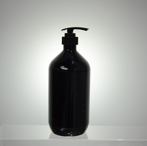 1L πλαστικό μαύρο μπουκάλι