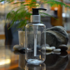  250ml άδειο μπουκάλι στρογγυλή αντλία κατοικίδιων ζώων