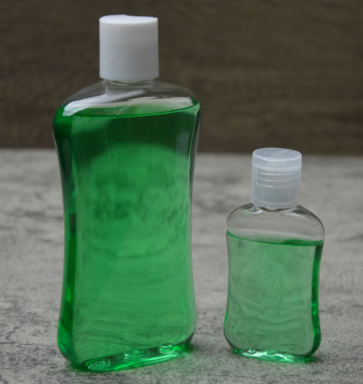  50μ 250ml πλαστικο άδειο χέρι απολυμαντικό gel χωρίς πλύσιμο μπουκάλια τζελ με καπάκι