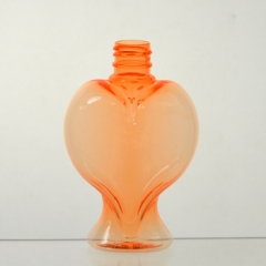 σχήμα καρδιάς 100ml πλαστικό μπουκάλι κατοικίδιων για λοσιόν