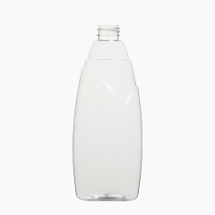 ώμο με μοναδικό σχεδιασμό 500ml άδειο 16oz Καλλυντικό δοχείο πλαστικό μπουκάλι