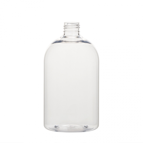 Βοστώνη στρογγυλό μπουκάλι 500ml άδειο 16oz Καλλυντικά χέρι κατοικίδιων ζώων Sanitizer μπουκάλι