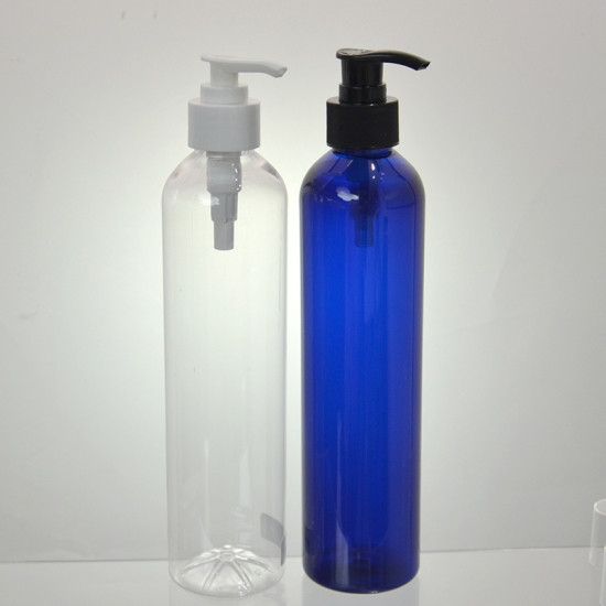 μπλε διάφανα πλαστικά μπουκάλια pet 400ml